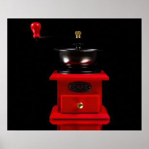 Coffee grinder poster