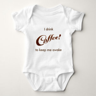 Coffee Grounds Coffee - Baby Outfit Baby Bodysuit