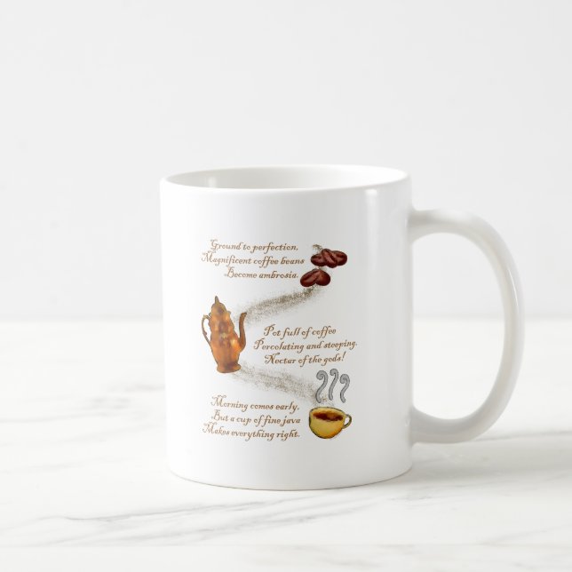 Coffee Haiku Mugs and Cups (Right)