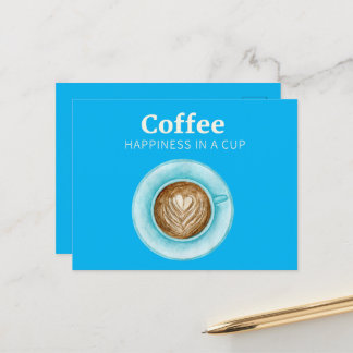 Coffee Happy Postcard