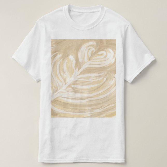 coffee heart art T-Shirt (Design Front)