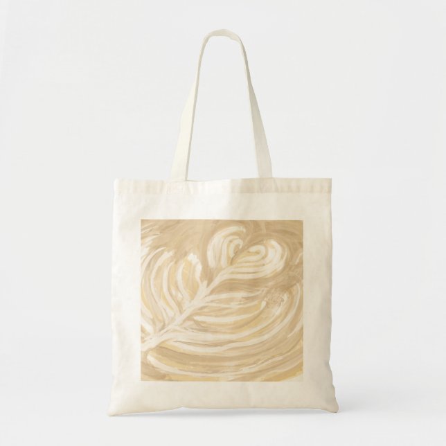 coffee heart latte art tote bag (Front)