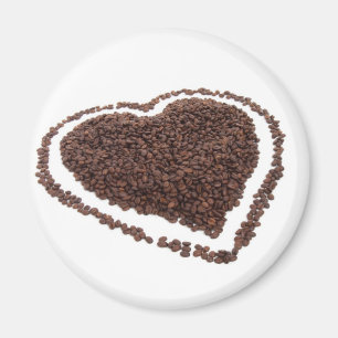 Coffee Heart Magnet