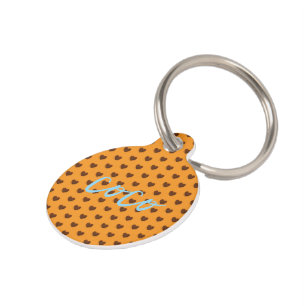 Coffee Heart Pet Tag