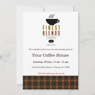 Coffee House Invitation