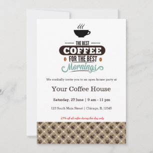 Coffee House Invitation