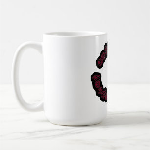 Coffee Hustle Repeat-Motivational typography  Mug