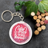 Coffee Hustle Wine Repeat