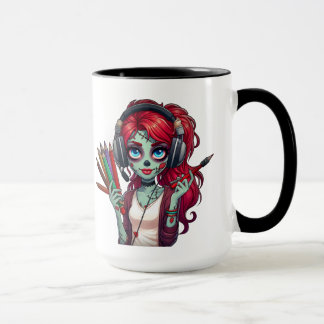 Coffee | I love my Akashic | Zombie Elodie Mug