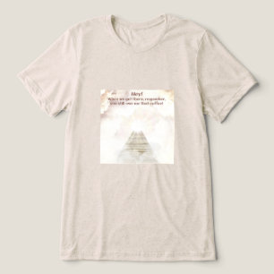 Coffee in heaven Tri-Blend shirt