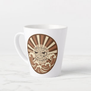 Coffee In My Hand You In My Head Quote Latte Mug