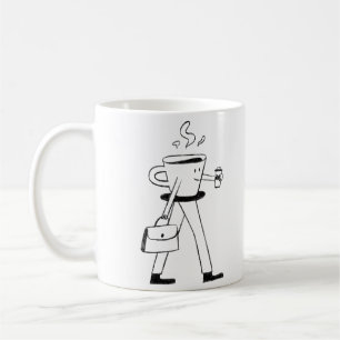 Coffee in one hand, confidence in the other mug