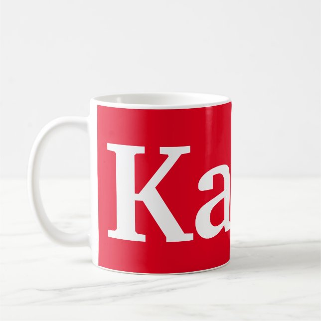 Coffee in Polish Mug (Left)