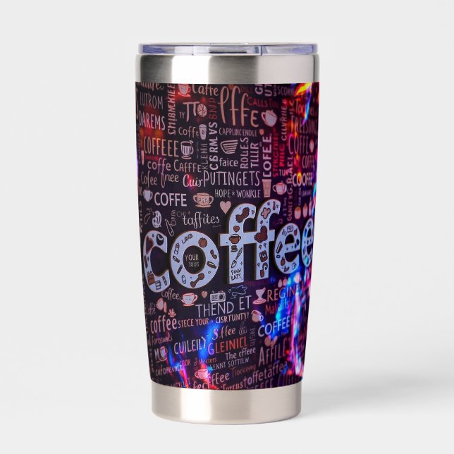 coffee insulated tumbler (Front)