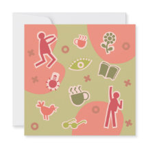 coffee invitation card