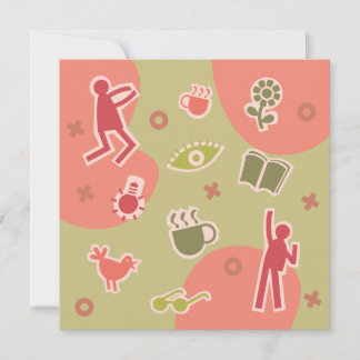 coffee invitation card
