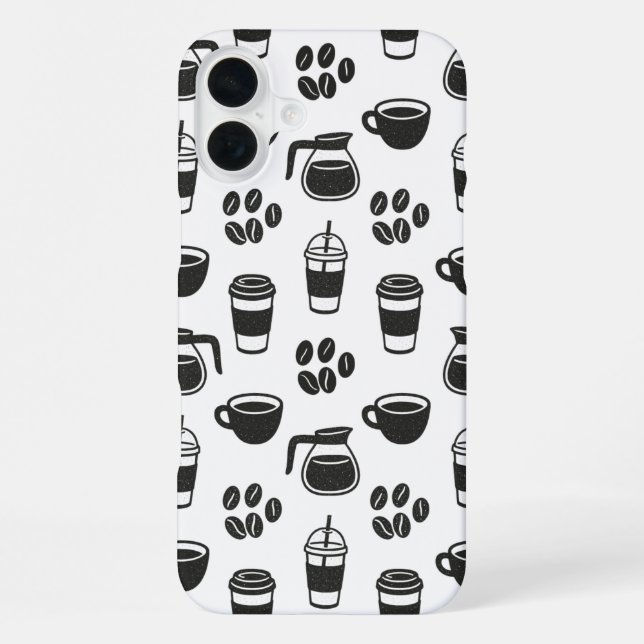  Coffee iPhone Case (Back)