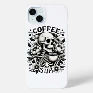 Coffee Is Life iPhone 15 Mini Case
