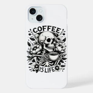 Coffee Is Life iPhone 15 Plus Case