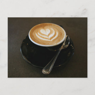 Coffee is love - postcard