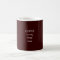 Coffee is My First Love Mug