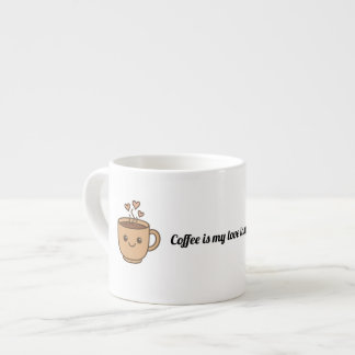 Coffee Is My Love Language  Espresso Cup