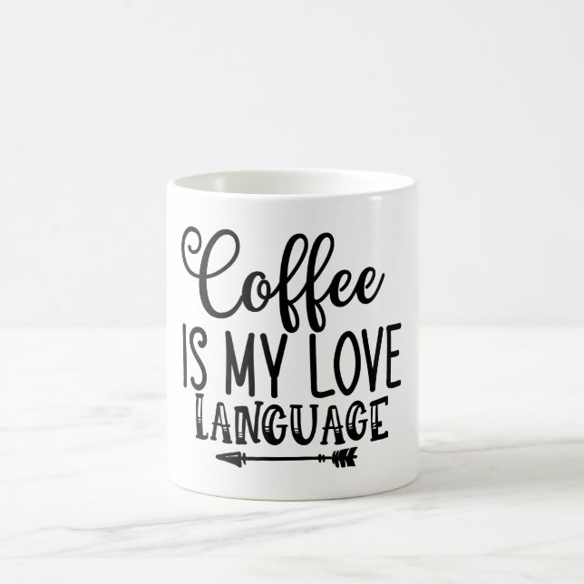 coffee is my love language mug (Center)
