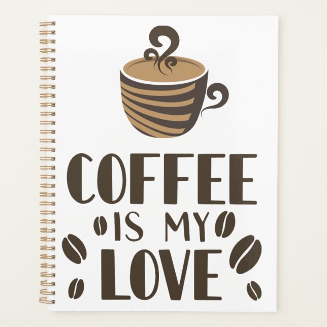 Coffee is my love language planner (Front)