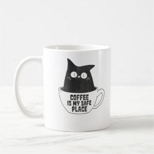 Coffee Is My Safe Place Mug