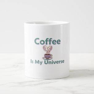 Coffee Is My Universe Large Coffee Mug