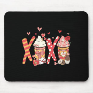 Coffee Is My Valentine Funny Teacher Coffee Lover  Mouse Pad
