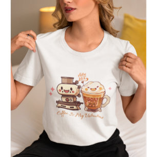 Coffee Is My Valentine   Valentine Coffee T-Shirt