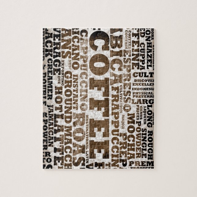 Coffee Jigsaw Puzzle (Vertical)