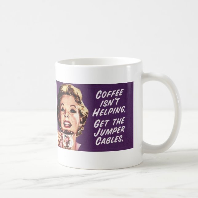 Coffee Jump Start Coffee Mug (Right)