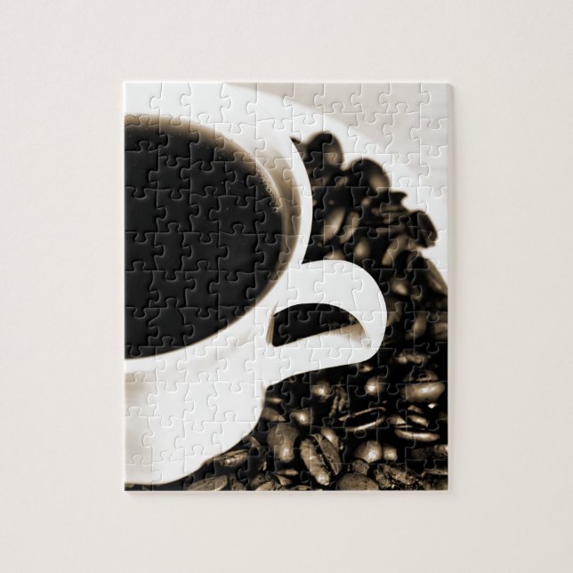 Coffee / Kaffe Jigsaw Puzzle (Vertical)