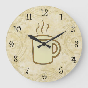 Coffee Kitchen Wall Clocks