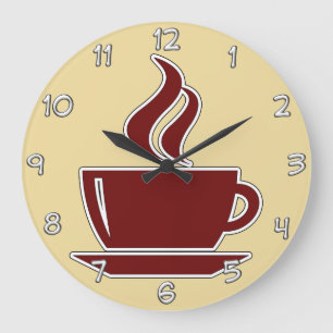 Coffee Kitchen Wall Clocks