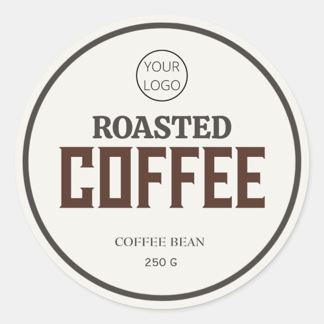 Coffee Labels, Cookie Labels, Yoghurt Labels  (Front)