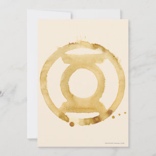 Coffee Lantern Symbol Invitation