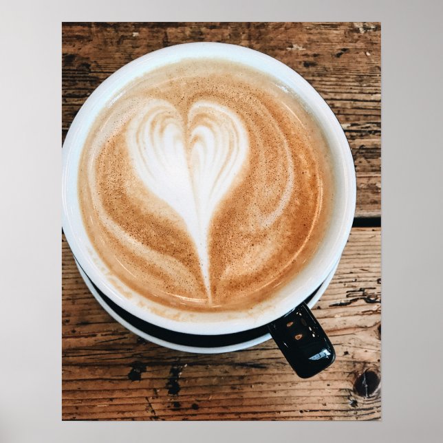 Coffee Latte Art Poster (Front)