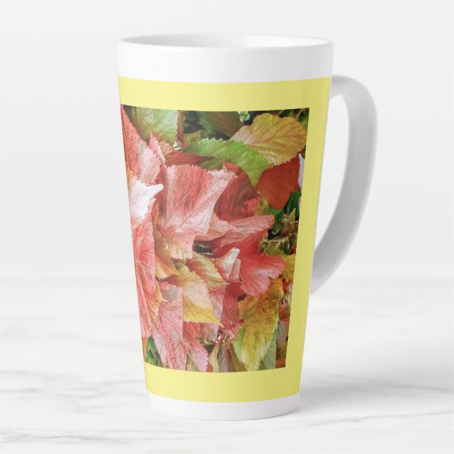 Coffee latte mug (Right Angle)