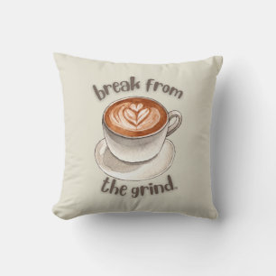 Coffee Latte Pillow