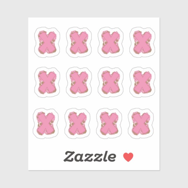 Coffee Letter X: Monogram Initial Sheet (Sheet)