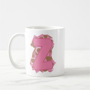 Coffee Letter Z: Monogram Initial Mug