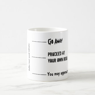Coffee Level Mood Indicator Mug