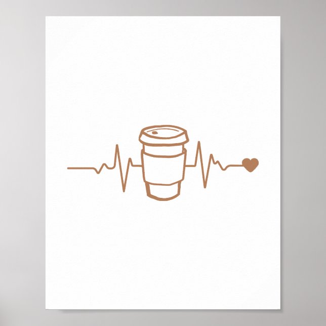 Coffee Lifeline, For Coffee Lovers Poster (Front)