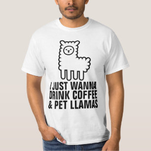 COFFEE & LLAMA T-Shirts