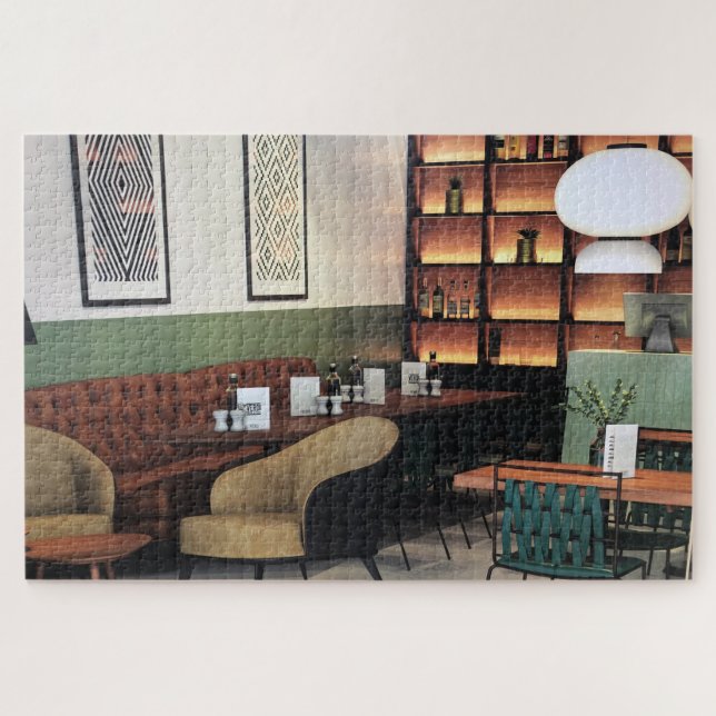 coffee lounge jigsaw puzzle (Horizontal)