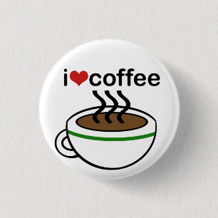 Coffee Love Button