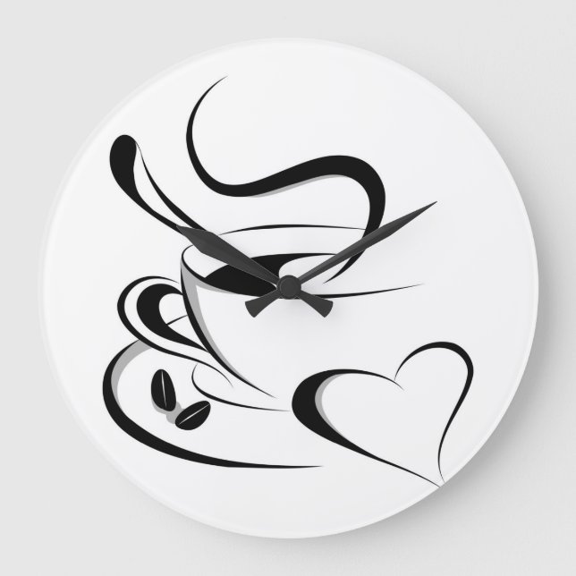 coffee love clock (Front)